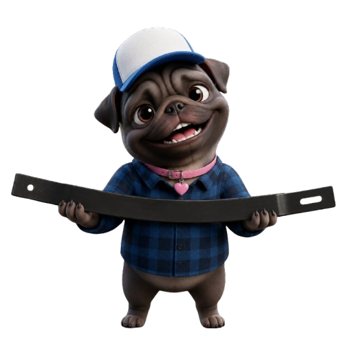 Mascote Zara da CMS segurando um Feixe Asa Delta